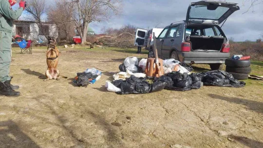 Köyü esrar tarlasına çeviren zanlı tutuklandı