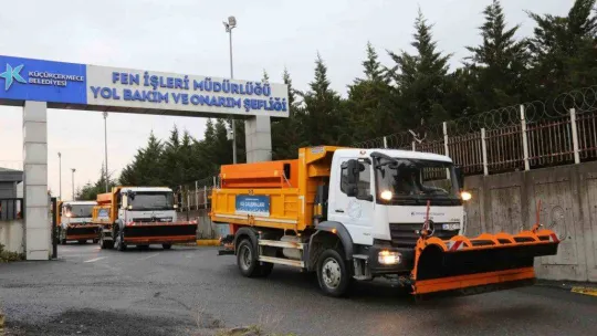 Küçükçekmece Belediyesi kışa hazır
