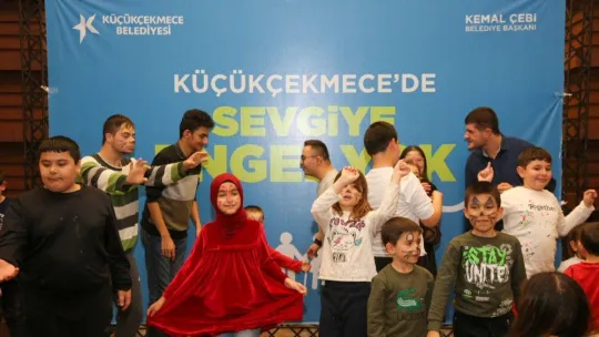 Küçükçekmece'de engelsiz yaşama destek yemeği