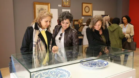 Küçükçekmece'de Güzel sanatlar akademisi öğrencileri'nden 'gelenek' resim sergisi