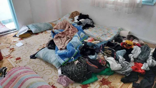 Küçükçekmece'de kadın teröristin yakalandığı ev görüntülendi