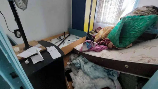 Küçükçekmece'de kadın teröristin yakalandığı ev görüntülendi