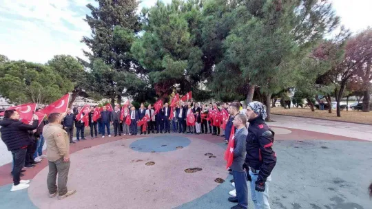 Küçükçekmece esnafından teröre lanet yürüyüşü