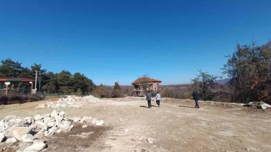 Küçükelmalı Eğitim Kampı bahçesinde çocuklara güvenli ortam sağlandı