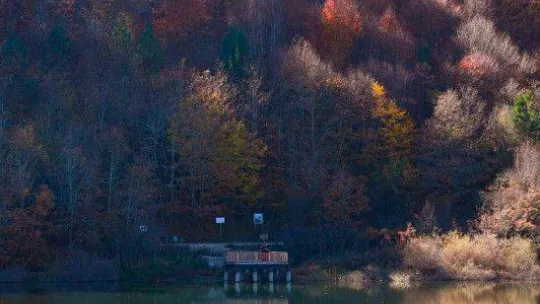 Küçükelmalı Tabiat Parkı'nda kartpostallık görüntüler oluştu