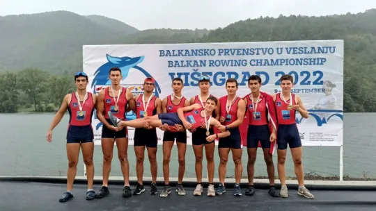 Kürek milli takımı Balkan şampiyonu oldu