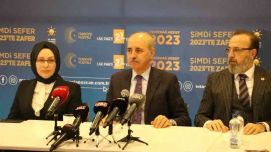 Kurtulmuş: 'Altı artılı masanın anayasa teklifi komedi gibi bir şey'