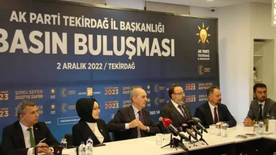 Kurtulmuş: 'Altı artılı masanın anayasa teklifi komedi gibi bir şey'