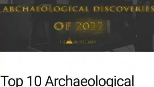 Kütahya'daki kazı dünyanın ön önemli keşifleri arasında yer aldı