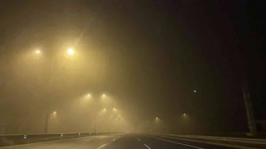 Kuzey Marmara Otoyolu, D-100 ve Anadolu Otoyolu'nda yoğun sis