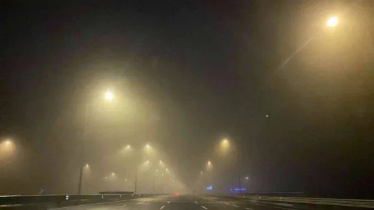 Kuzey Marmara Otoyolu, D-100 ve Anadolu Otoyolu'nda yoğun sis