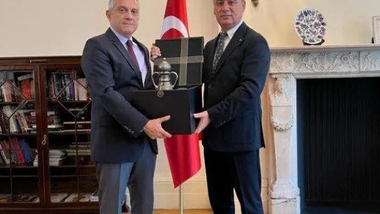 Londra'da düzenlenen Uluslararası Turizm Fuarı'na Ankara'dan tek temsilci olarak Gölbaşı Belediyesi katıldı