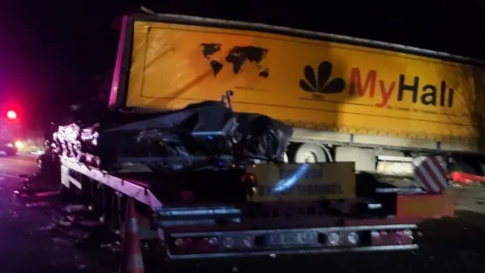 Lüleburgaz'da zincirleme kaza: 2 yaralı