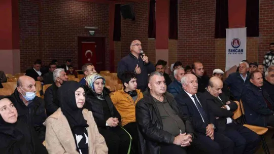 Mahallelilerden Başkan Ercan'a teşekkür