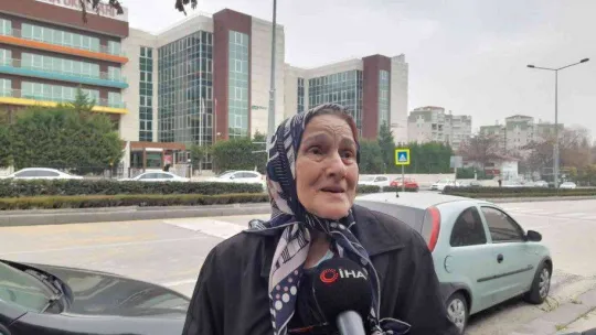 Makas atan trafik magandasının sebep olduğu kazada yaşlı kadın ezilmekten son anda kurtuldu