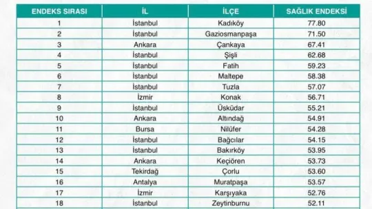 Maltepe 'En Yüksek İnsani Gelişmişlikte' fark attı