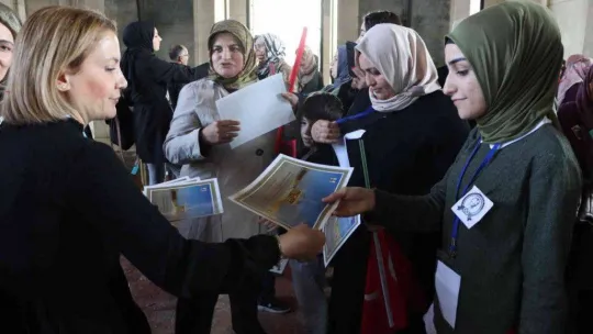 Maltepeli kadınlar 'Ata'larının huzurunda