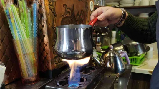 Manda sütünden salep yaptı, çok talep görüyor