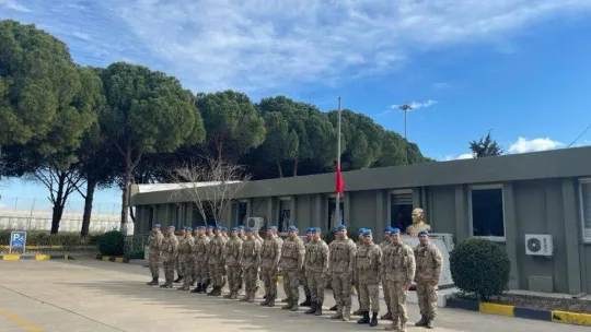 Manisa'dan 54 jandarma deprem bölgesine sevk edildi