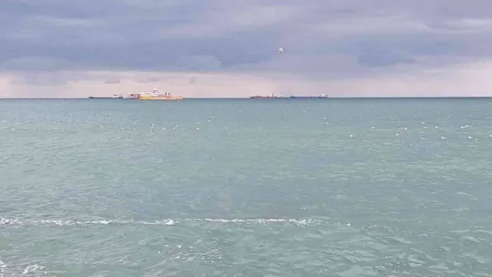 Marmara Denizi'nde ulaşıma poyraz engeli