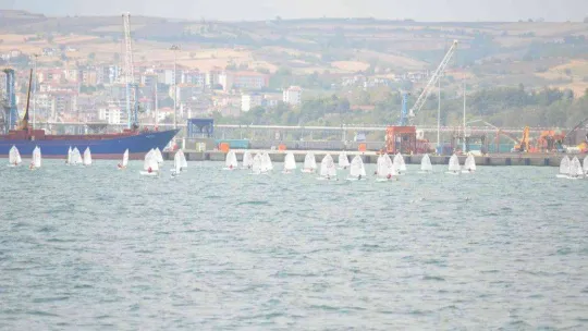 Marmara Denizi'nde uluslararası yelken yarışları başladı: 8 ülkeden 313 sporcu yarışıyor