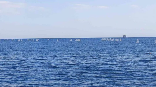 Marmara Denizi'nde uluslararası yelken yarışları 2. gününde
