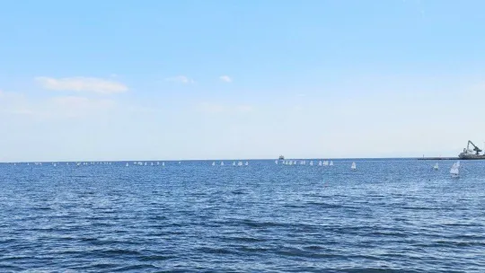 Marmara Denizi'nde uluslararası yelken yarışları 2. gününde