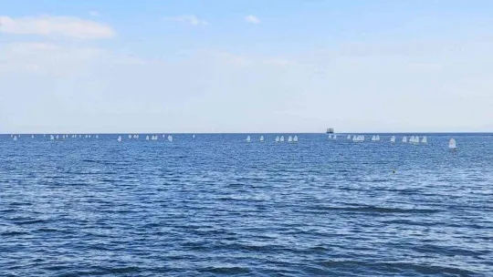 Marmara Denizi'nde uluslararası yelken yarışları 2. gününde