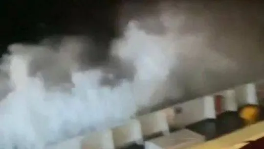 Marmara Denizinde korku dolu anlar: Dalgalar metrelerce yükseldi