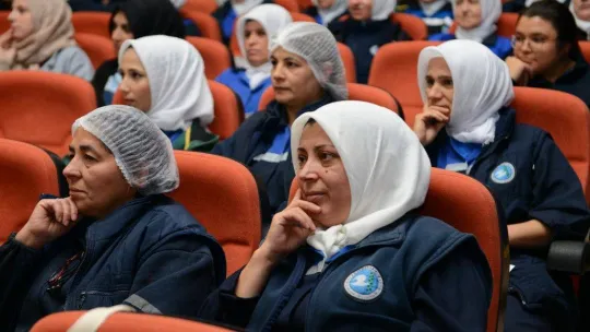 Marmarabirlik çalışanlarının öykü molası