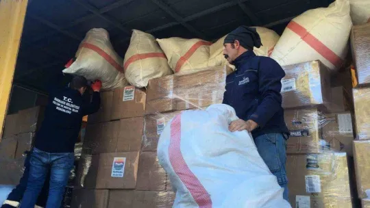 Marmaris'te ikinci tırda hazırlandı