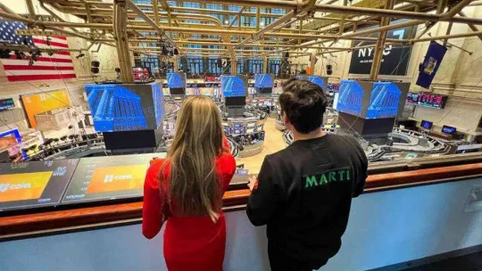 Martı'dan New York Borsası'na açılma sürecinde önemli ziyaret