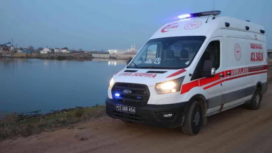 Meriç Nehri'nde erkek cesedi bulundu