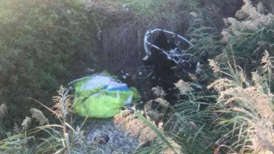 Mersin'deki polisevi saldırısında teröristlerin kullandığı paramotor parçaları ele geçirildi