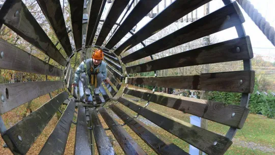 Mesleki eğitim merkezi öğrencileri adrenalinle tanıştı