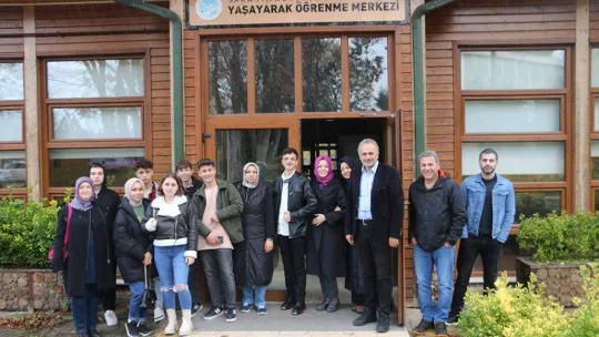 Mesleki eğitim merkezi öğrencileri adrenalinle tanıştı