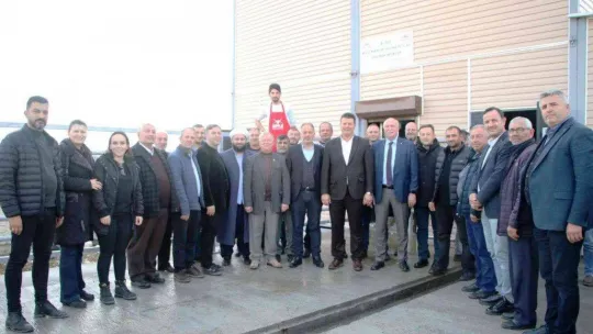 Mezbaha ve Hayvan Borsası Projesi'nde ilk kesim