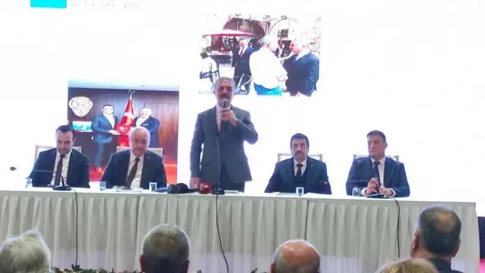 MHP'li Ataman: 'Ülkeyi zillete teslim etmeme sorumluluğumuz olduğunu unutmadan seçimlere irade koymak mecburiyetinizdeyiz'