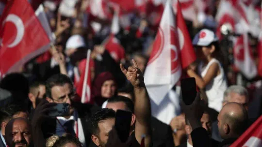 MHP Lideri Bahçeli: 'HDP ile koalisyon kurmak PKK'ya bakanlık vermektir'