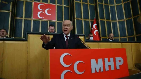 MHP Lideri Bahçeli: 'HDP'nin Türk siyaset ve demokrasi hayatında bir saniye yer almasına tahammül edemiyoruz'
