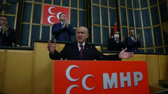 MHP Lideri Bahçeli: 'HDP'nin Türk siyaset ve demokrasi hayatında bir saniye yer almasına tahammül edemiyoruz'