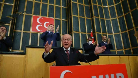 MHP Lideri Bahçeli: 'HDP'nin Türk siyaset ve demokrasi hayatında bir saniye yer almasına tahammül edemiyoruz'