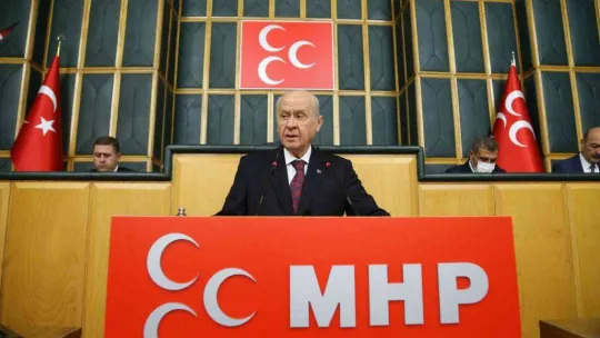 MHP Lideri Bahçeli: 'HDP'nin Türk siyaset ve demokrasi hayatında bir saniye yer almasına tahammül edemiyoruz'