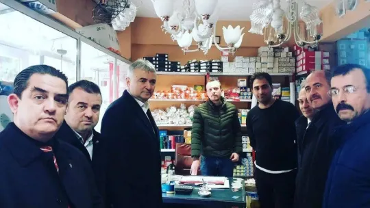 MHP Osmangazi'den esnafa ziyaret