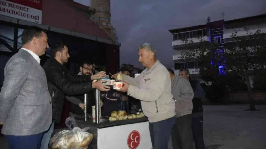 MHP sabah namazı buluşmalarına devam ediyor