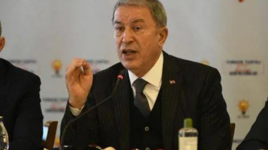 Milli Savunma Bakanı Hulusi Akar'dan Amerika ve Yunanistan'a uyarı