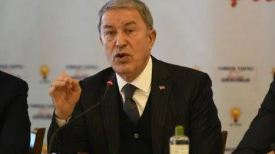 Milli Savunma Bakanı Hulusi Akar'dan Amerika ve Yunanistan'a uyarı