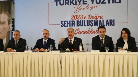 Milli Savunma Bakanı Hulusi Akar'dan Amerika ve Yunanistan'a uyarı