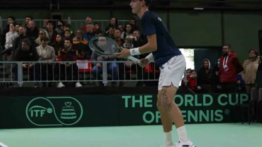 Milli Takım Davis Cup'ta ilk güne iki galibiyetle başladı