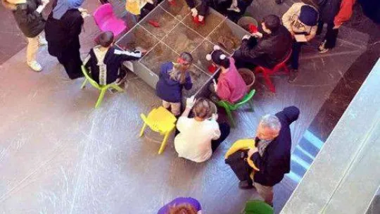 Minik arkeologlar iş başında